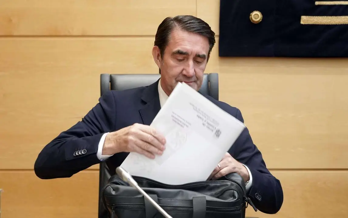 Juan Carlos Su&aacute;rez-Qui&ntilde;ones dirige la gestora que gu&iacute;a los pasos del PP leon&eacute;s desde que Ester Mu&ntilde;oz abandonara hace unos d&iacute;as la presidencia del partido. | ICAL