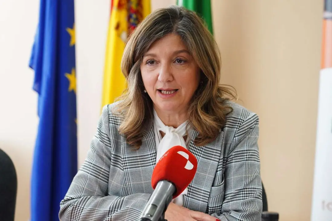 La rectora de la Universidad de Le&oacute;n, Nuria Gonz&aacute;lez. | ICAL