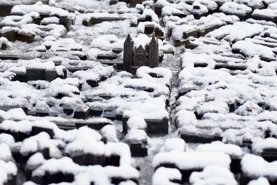 Campillo. ICAL. Nieve en la capital leonesa