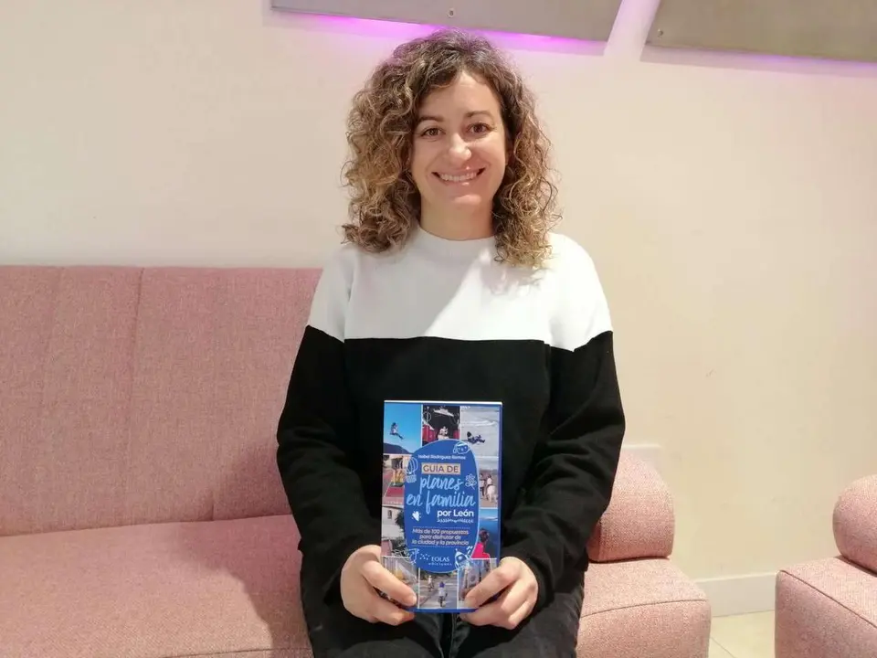 Isabel Rodr&iacute;guez Ramos, la autora de la Gu&iacute;a de planes en familia por Le&oacute;n.
