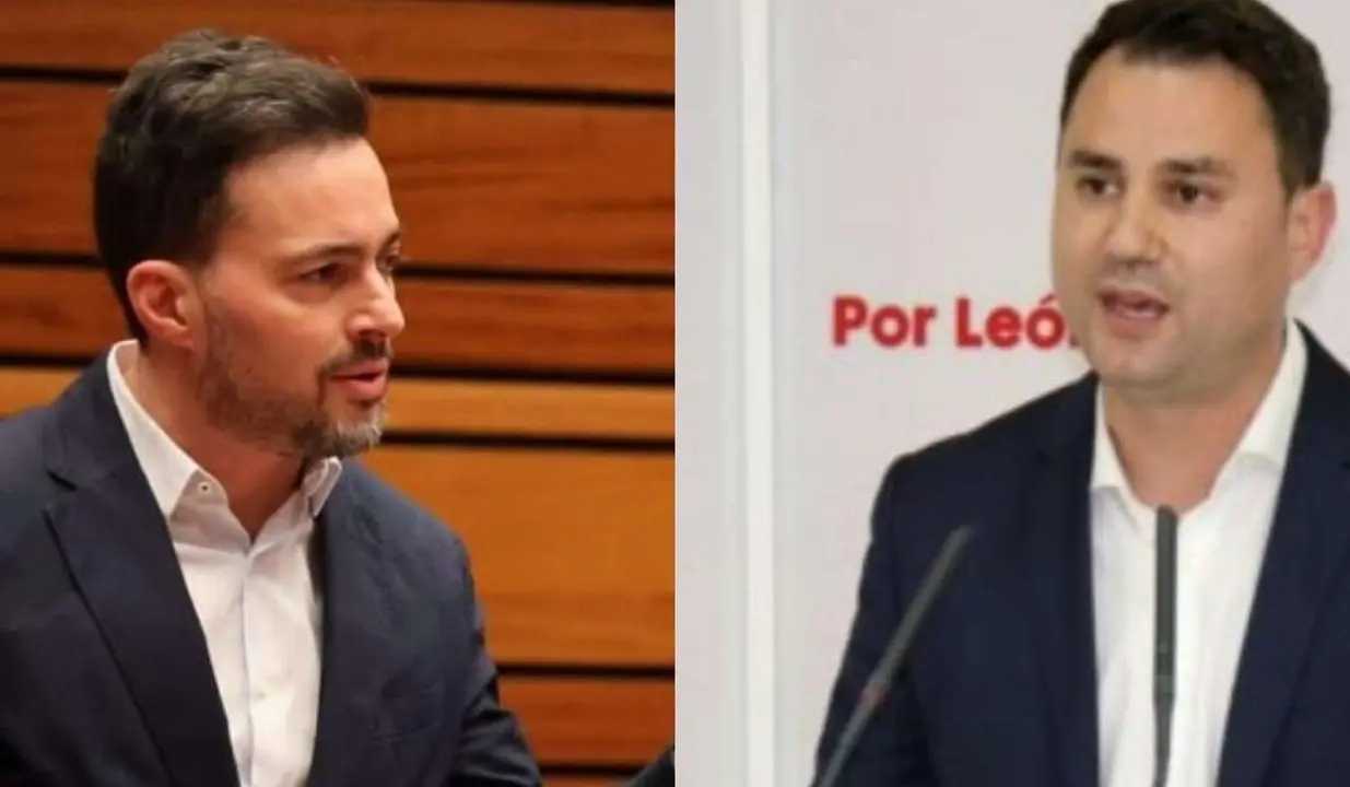 Moreno (i) disput&oacute; a Cend&oacute;n el liderazgo del PSOE en Le&oacute;n. Ahora denuncias las primarias ante Ferraz.