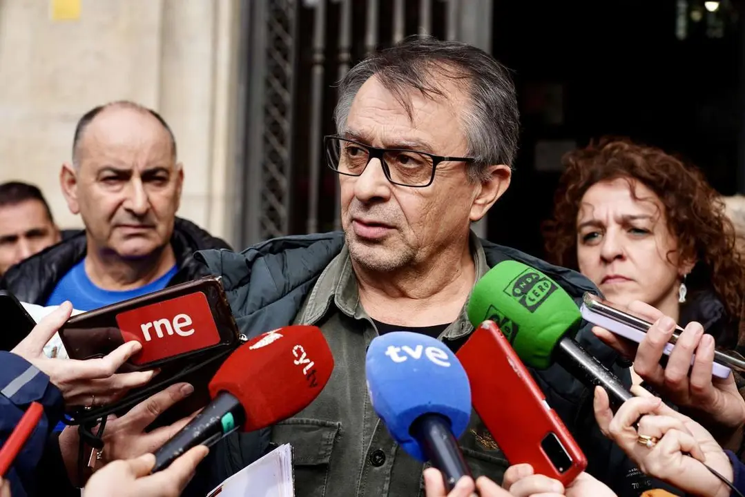 Campillo -Enrique Reguero, secretario general de UGT Le&oacute;n