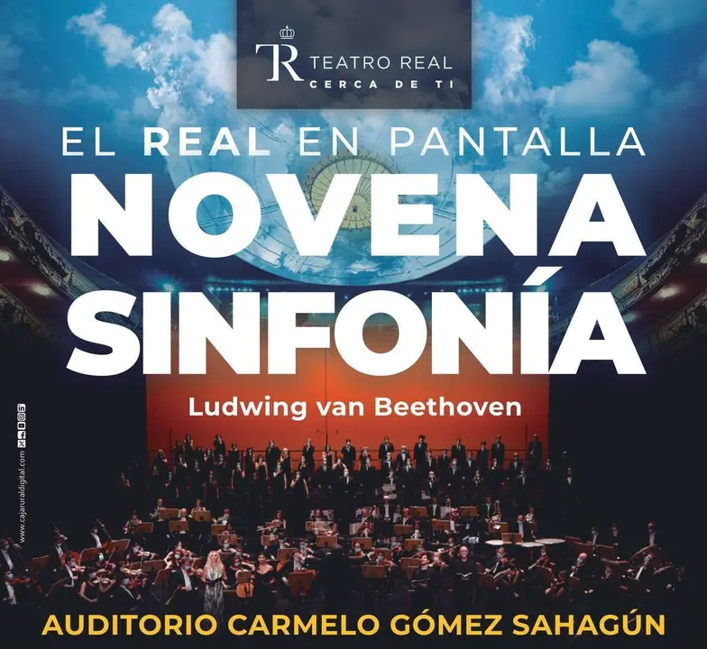 &lsquo;El Real en pantalla&rsquo;, que llevar&aacute; la Novena Sinfon&iacute;a de Ludwig van Beethoven al Auditorio Carmelo G&oacute;mez de Sahag&uacute;n
