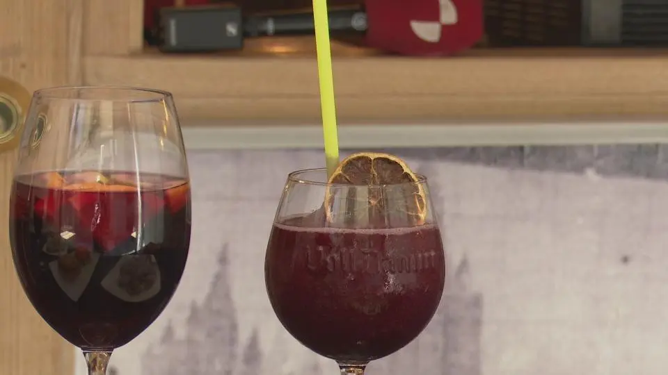 El novedoso granizado de limonada del bar La Pesca de Le&oacute;n. / LEON24HORAS