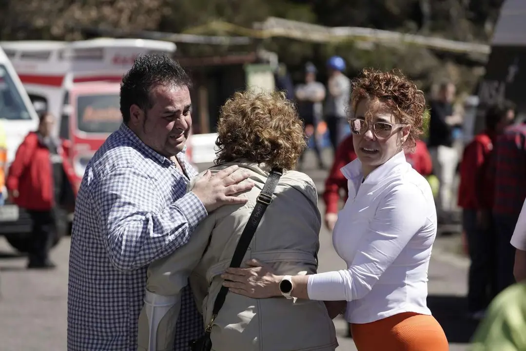 Emilio Atienza. ICAL. Los cinco fallecidos en el accidente de una mina de Dega&ntilde;a (Asturias) son de Le&oacute;n y tienen edades entre los 32 y 54 a&ntilde;os