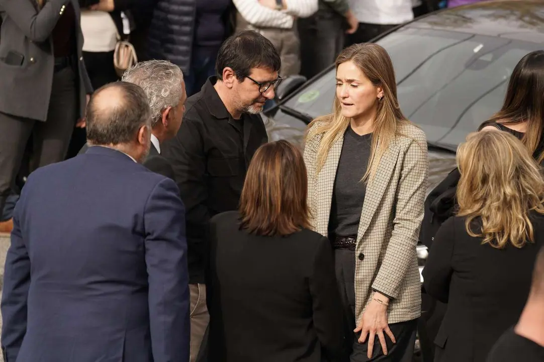 C&eacute;sar S&aacute;nchez / ICAL. La ministra para la Transici&oacute;n Ecol&oacute;gica y el Reto Demogr&aacute;fico de Espa&ntilde;a, sara Aagesen, acude al funeral del minero David &Aacute;lvarez, natural de Torre del Bierzo (Le&oacute;n), fallecido ayer en la mina de Cerredo (Asturias). / C&Eacute;SAR S&Aacute;NCHEZ