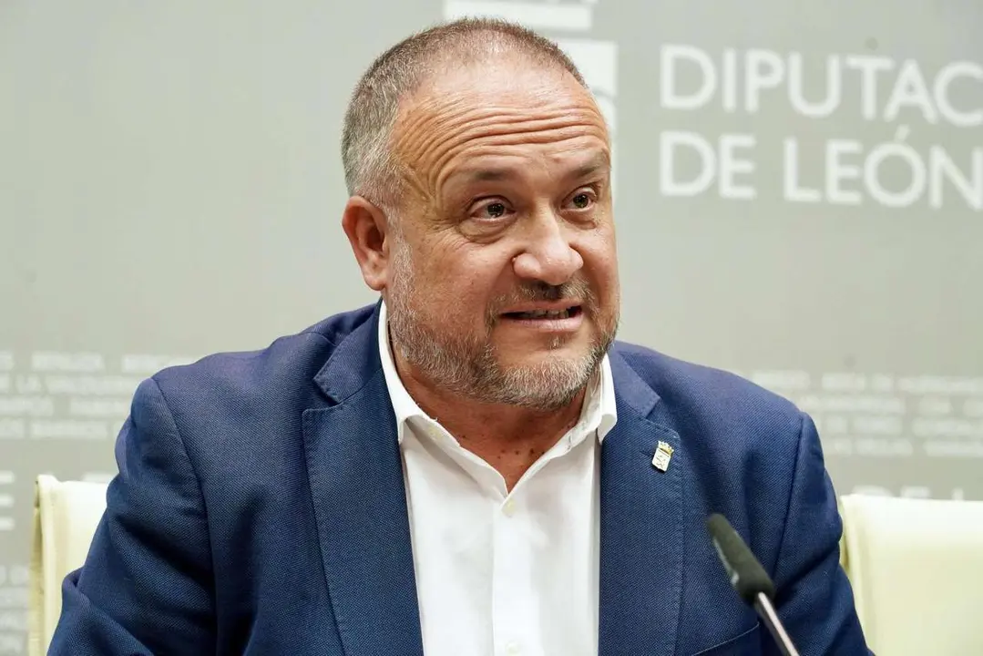 El presidente de la Diputaci&oacute;n de Le&oacute;n, Gerardo &Aacute;lvarez Courel. | ICAL
