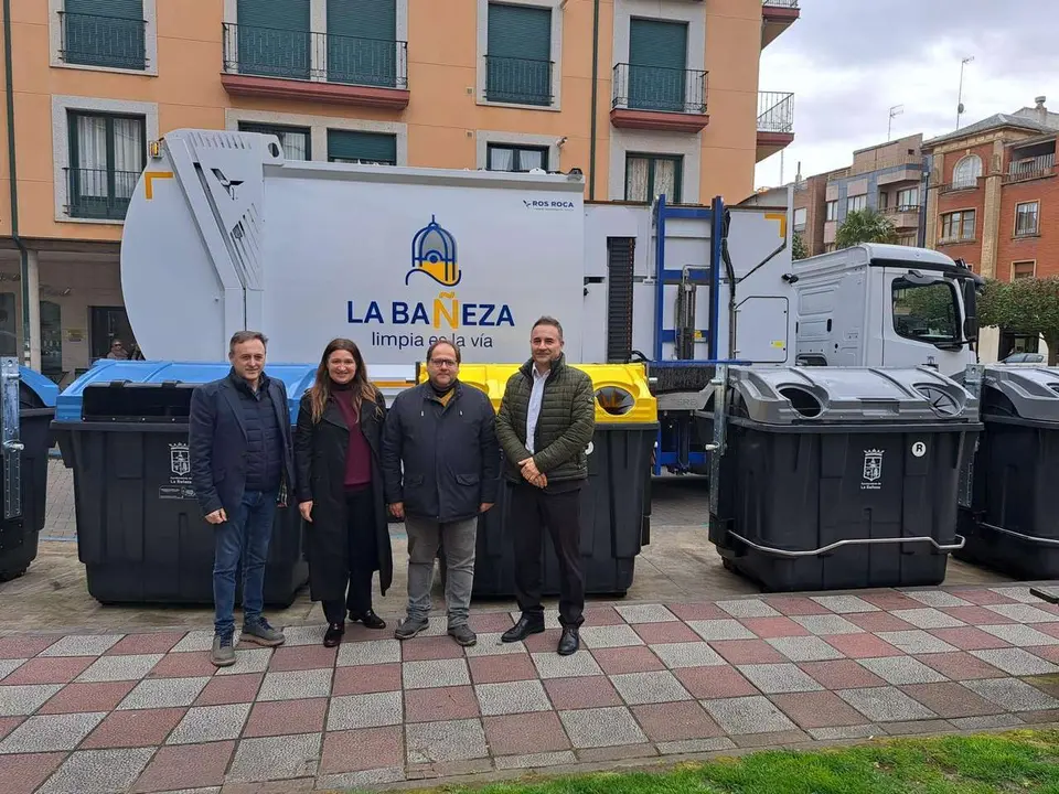 Servicio de limpieza viaria de La Ba&ntilde;eza