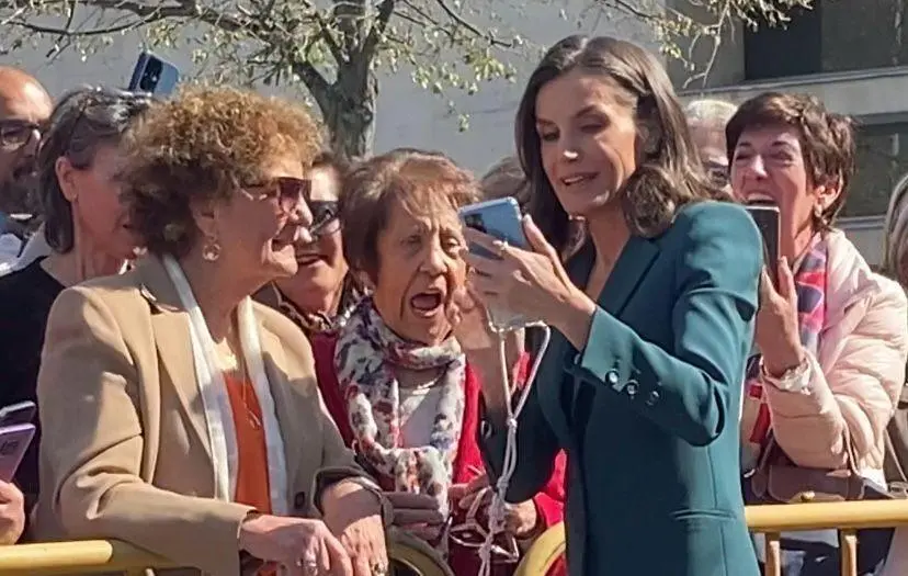 La reina Letizia, en una visita a Le&oacute;n. | ICAL