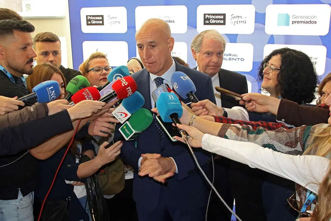 Peio Garc&iacute;a. ICAL.  La reina do&ntilde;a Letizia preside el acto central del Tour del talento en Le&oacute;n y proclamaci&oacute;n del Premio Princesa de Girona CreaEmpresa 2025, al que asisten, entre otros, el presidente de la Junta, Alfonso Fern&aacute;ndez Ma&ntilde;ueco, el alcalde, Jos&eacute; Antonio Diez, el delegado del Gobierno, Nicanor Sen, el presidente de las Cortes, Carlos Poll&aacute;n  y la presidenta del PSOECyL, Ana Redondo