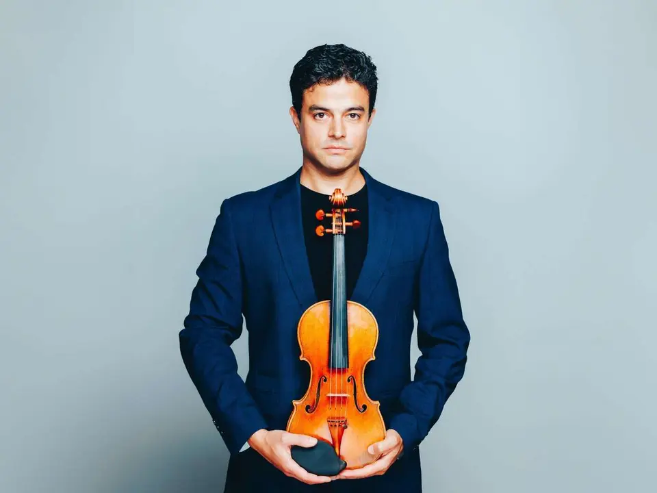 El violinista leon&eacute;s Alberto Reguera. 