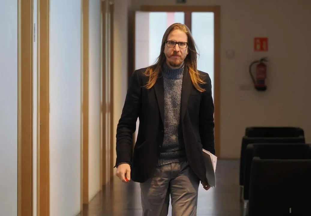 El procurador y coordinador de Podemos Castilla y Le&oacute;n, Pablo Fern&aacute;ndez. / ICAL