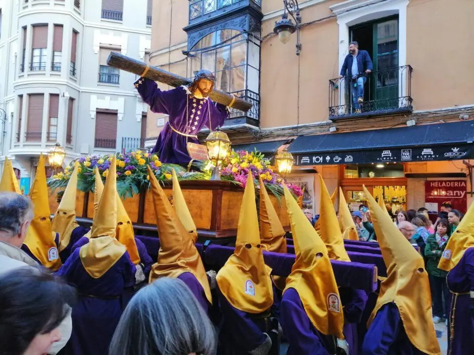 Procesi&oacute;n Jes&uacute;s Camino del Calvario Cofrad&iacute;a Agon&iacute;a de Nuestro Se&ntilde;or Mi&eacute;rcoles Santo