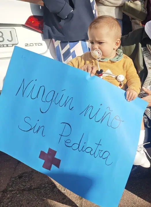 Movilizaci&oacute;n por falta de pediatras en La Ba&ntilde;eza