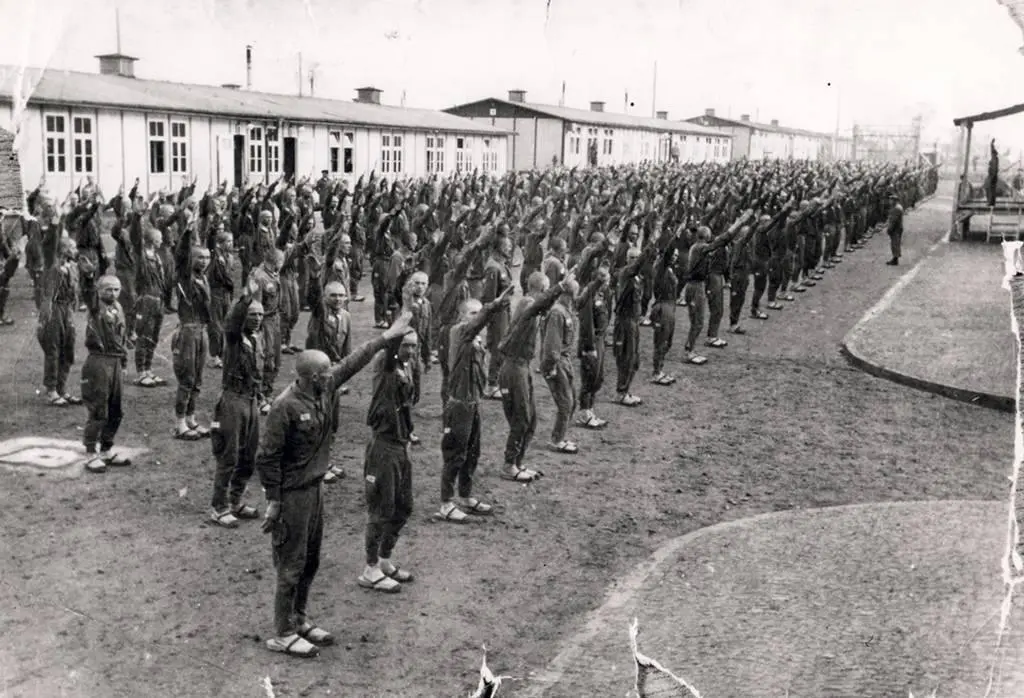 Prisioneros en el campo  de concentraci&oacute;n de Mauthausen (Austria). / MAUTHAUSEN MEMORIAL
