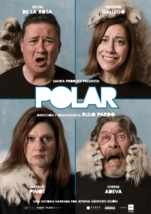 Cartel anunciador de la obra Polar