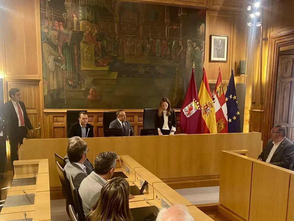 Toma de posesi&oacute;n de la nueva secretaria general de la Diputaci&oacute;n de Le&oacute;n