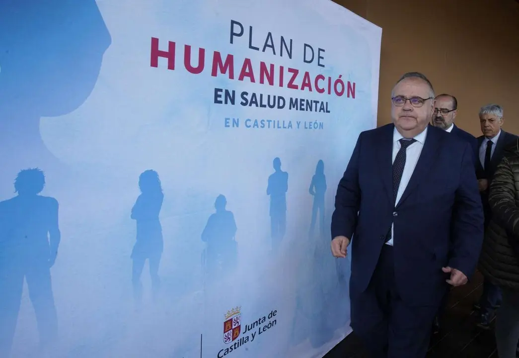 C&eacute;sar S&aacute;nchez. ICAL. El consejero de Sanidad, Alejandro V&aacute;zquez Ramos, asiste a la presentaci&oacute;n del Plan de Humanizaci&oacute;n en Salud Mental en Castilla y Le&oacute;n que se celebra en Ponferrada