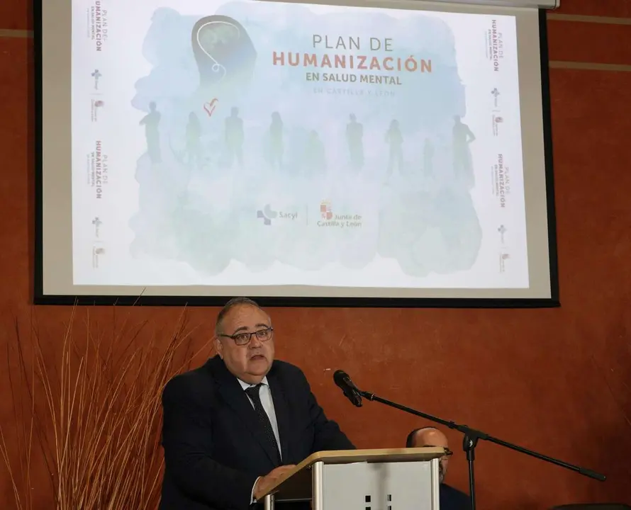 C&eacute;sar S&aacute;nchez. ICAL. El consejero de Sanidad, Alejandro V&aacute;zquez Ramos, asiste a la presentaci&oacute;n del Plan de Humanizaci&oacute;n en Salud Mental en Castilla y Le&oacute;n que se celebra en Ponferrada