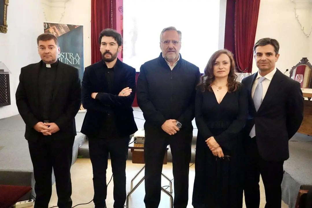 Campillo. ICAL. El presidente de las Cortes Auton&oacute;micas y de la Fundaci&oacute;n de Castilla y Le&oacute;n, Carlos Poll&aacute;n, asiste a la presentaci&oacute;n del proyecto &lsquo;Nostra et Mundi&rsquo;