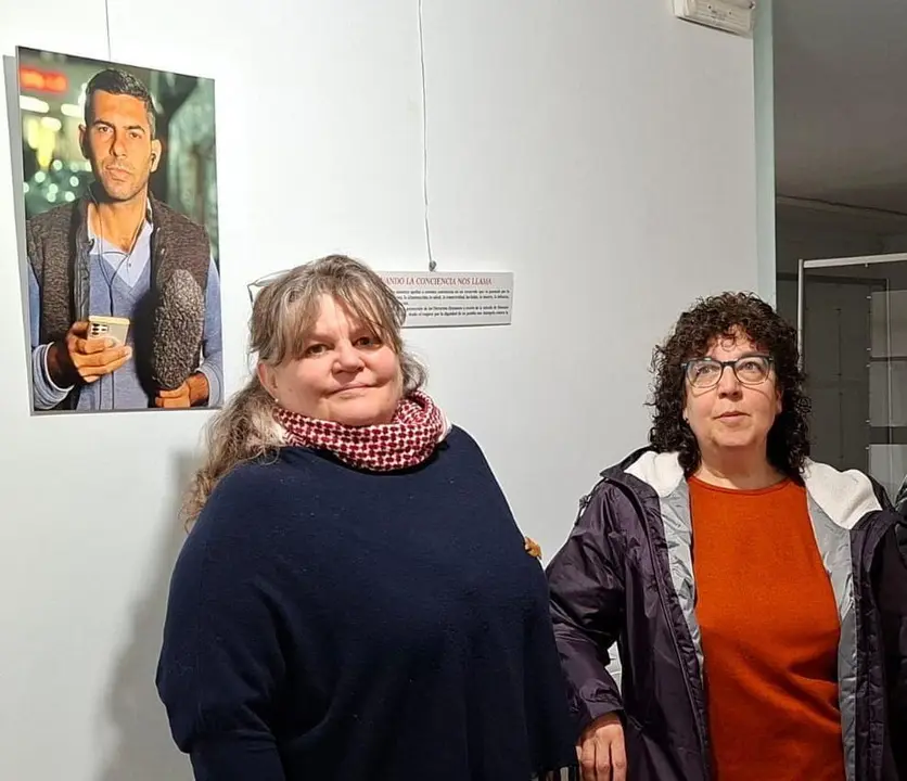 Santa Mar&iacute;a del P&aacute;ramo inaugura la exposici&oacute;n 'Cuando la conciencia nos llama' del fot&oacute;grafo gazat&iacute; Osama Kalhlout.
