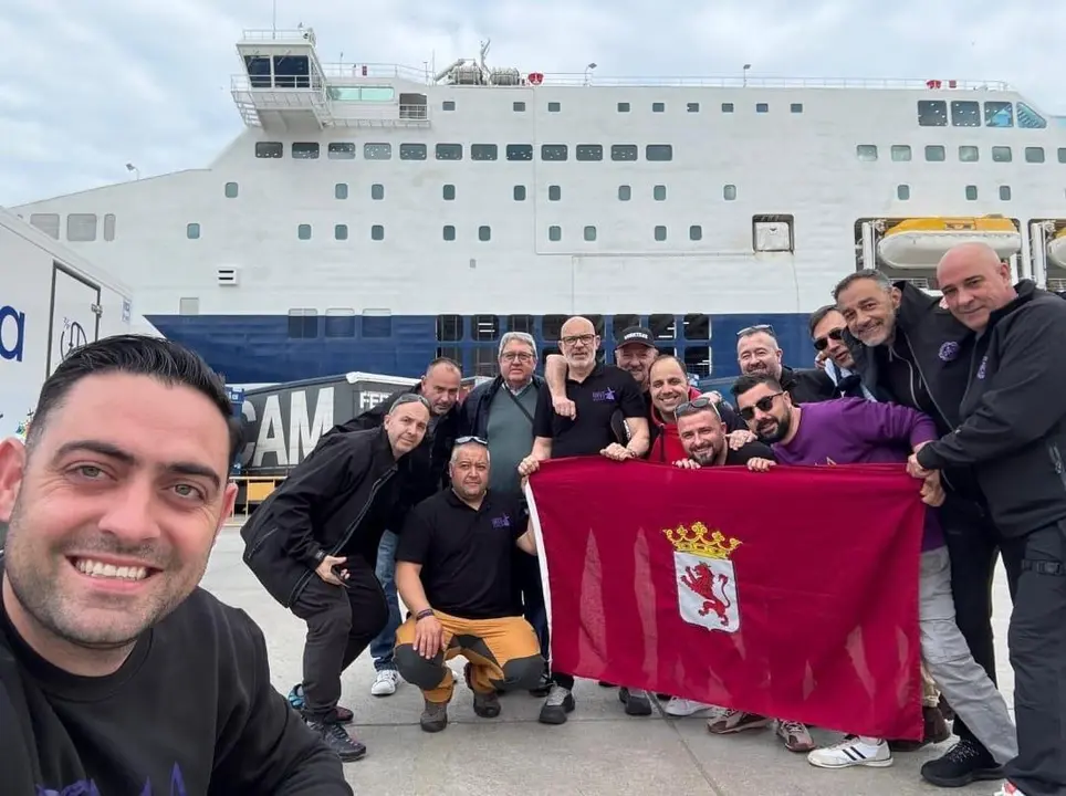 El Nazareno, a punto de zarpar rumbo a Roma