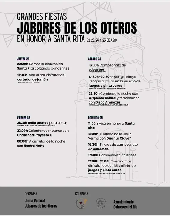 Fiestas Jabares de los Oteros