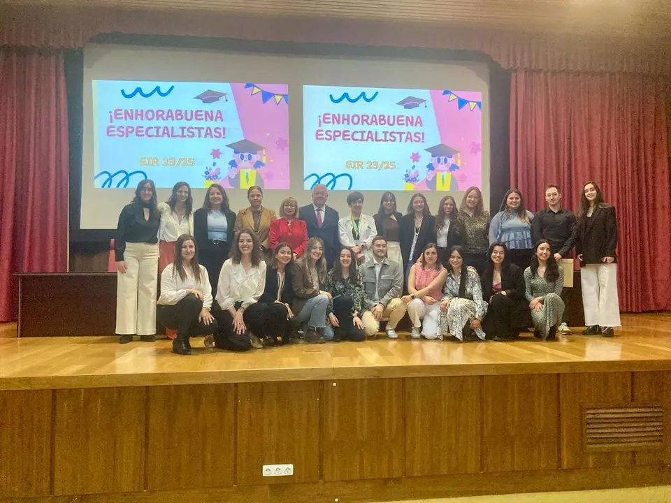 Despedida de los residentes de Enfermer&iacute;a
