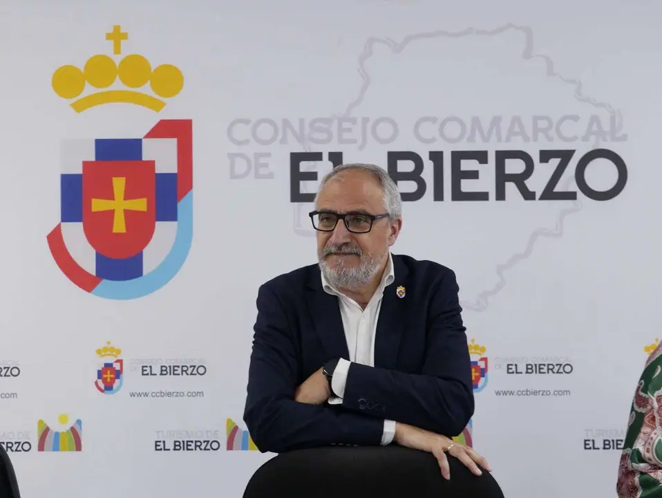 El presidente del Consejo Comarcal del Bierzo, Olegario Ram&oacute;n. | ICAL