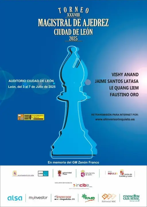 Cartel del Magistral de Ajedrez