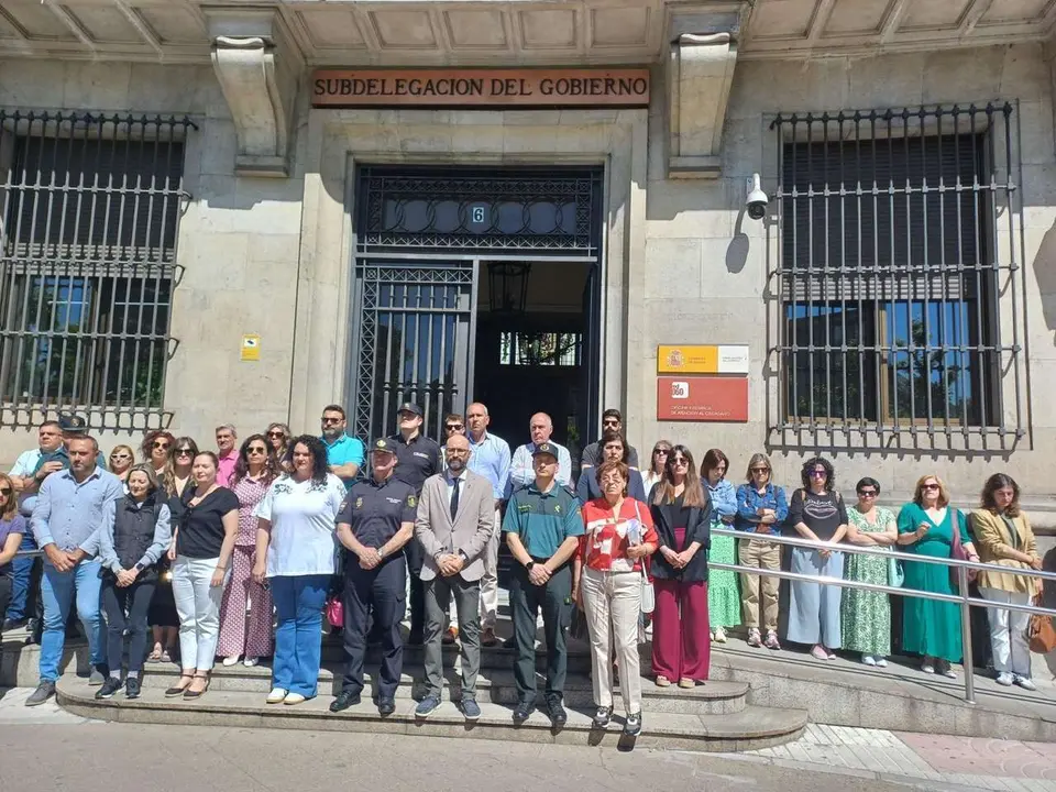 Minuto de silencio esta ma&ntilde;ana en la Subdelegaci&oacute;n del Gobierno
