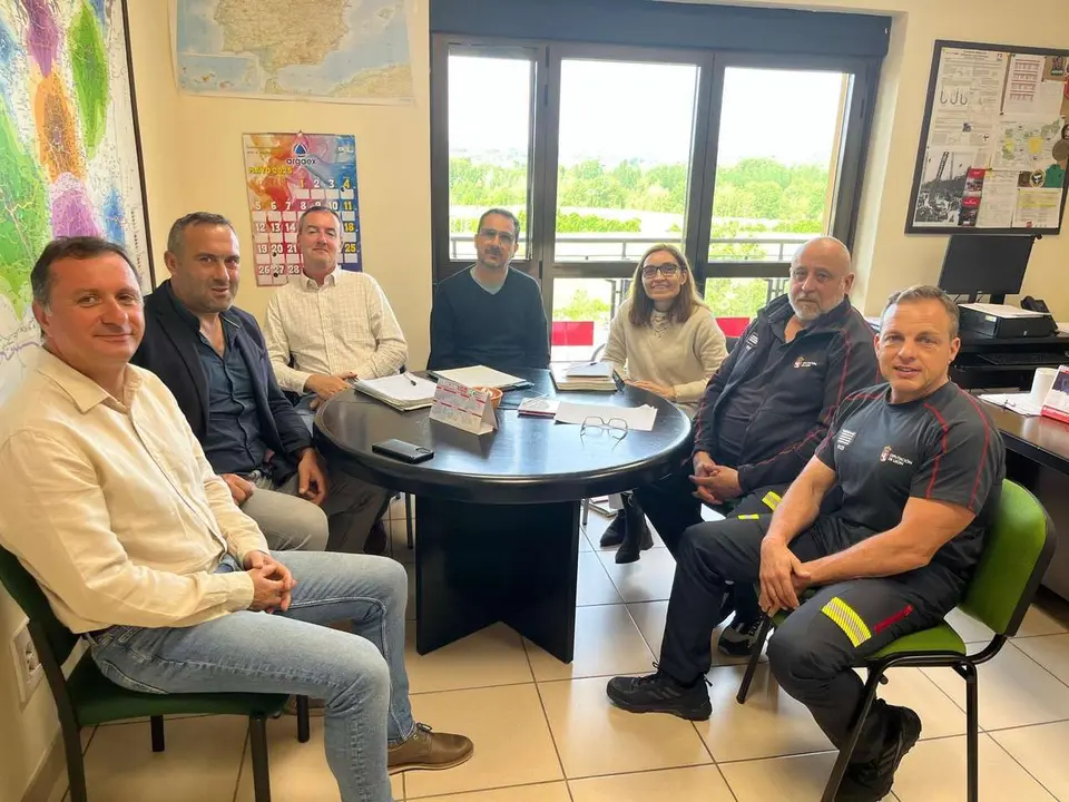 Reuni&oacute;n Diputaci&oacute;n de Le&oacute;n Protecci&oacute;n Civil