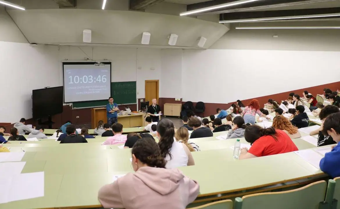 Las pruebas de acceso a la Universidad han comenzado este martes en la ULE.