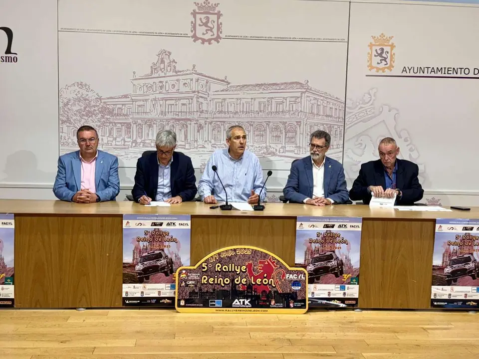 Presentaci&oacute;n del Rallye Reino  de Le&oacute;n