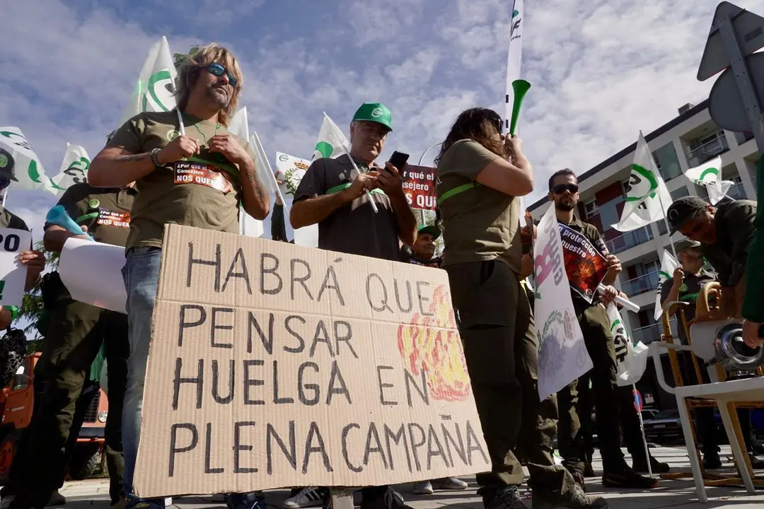 Concentraci&oacute;n de CSIF en el Centro del Fuego de Le&oacute;n. | ICAL