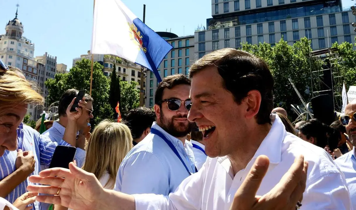 ICAL. Manifestaci&oacute;n del PP en contra del Gobierno
