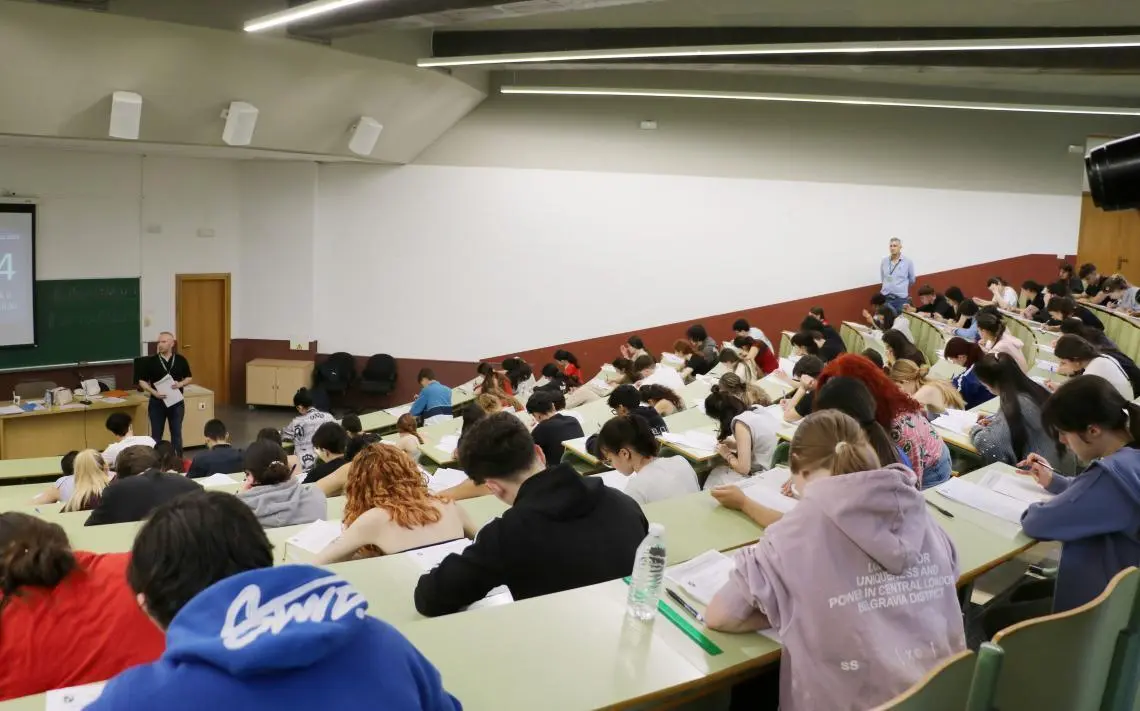 Las pruebas de la PAU en Le&oacute;n. 
