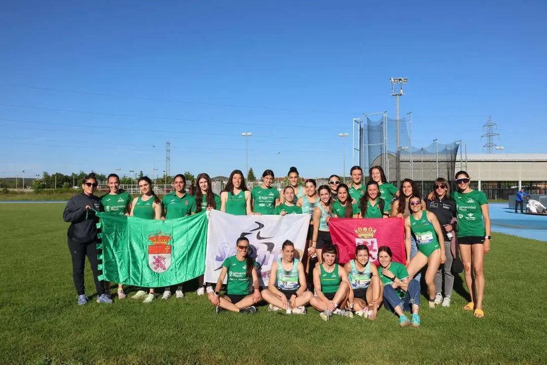 El Sprint Atletismo femenino de la ULE lucha este s&aacute;bado en Barcelona por continuar en la &eacute;lite.