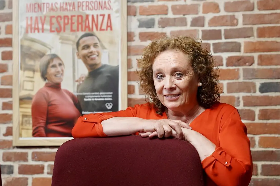 Aurora Baza es la directora de C&aacute;ritas Le&oacute;n, que acaba de presentar su balance anual. | ICAL