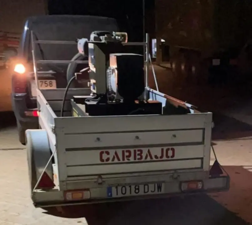 Generador y carro robados en Castrotierra de Valmadrigal