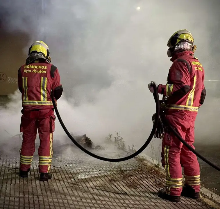 Bomberos del Ayuntamiento de Le&oacute;n