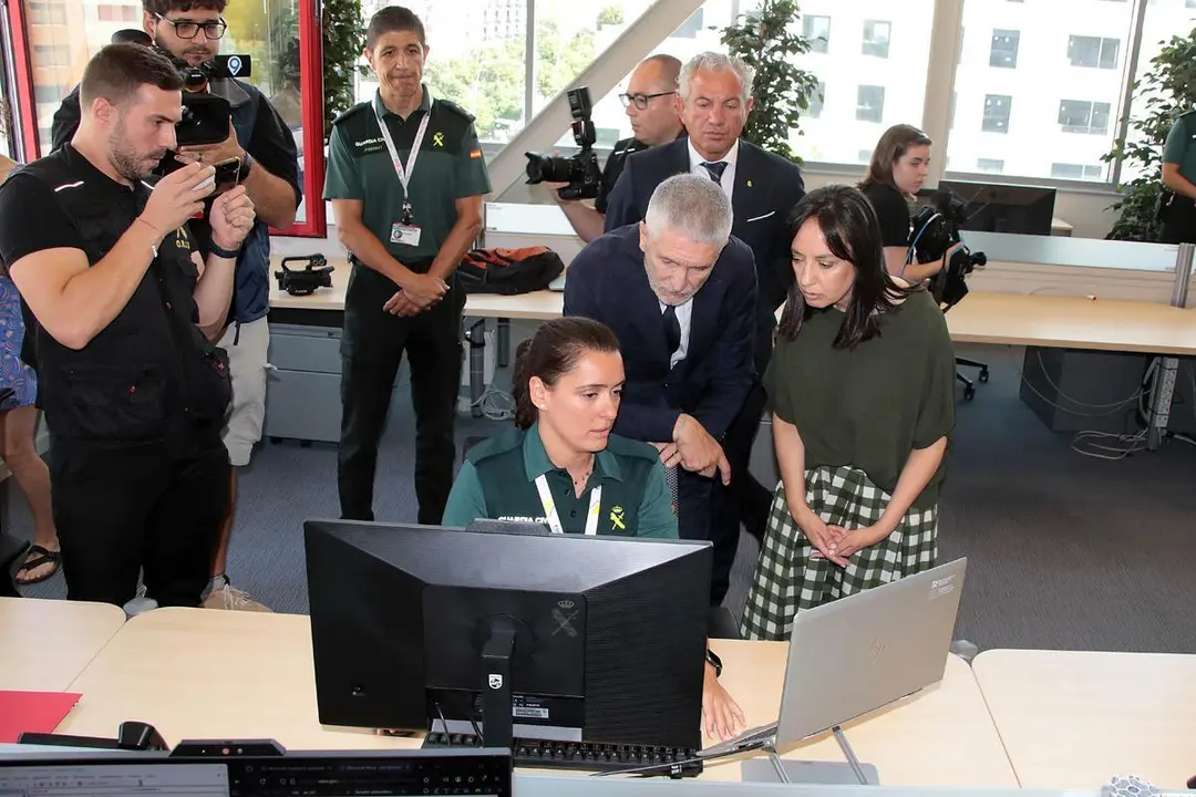 El ministro de Interior present&oacute; este jueves en Le&oacute;n el nuevo servicio telem&aacute;tico de denuncias. | ICAL