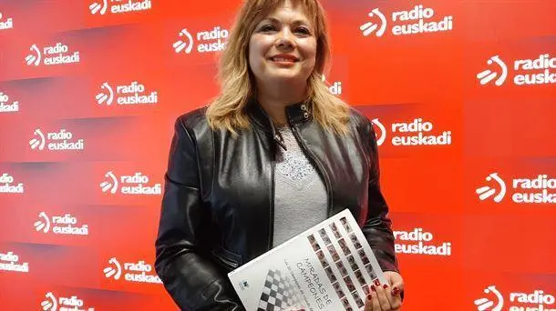 La artista leonesa Nistal Mayorga.