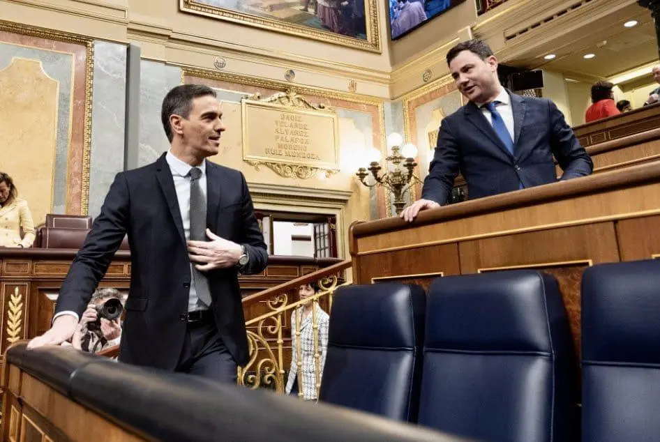 Imagen de S&aacute;nchez y Cend&oacute;n. Redes sociales de Javier Alfonso Cend&oacute;n