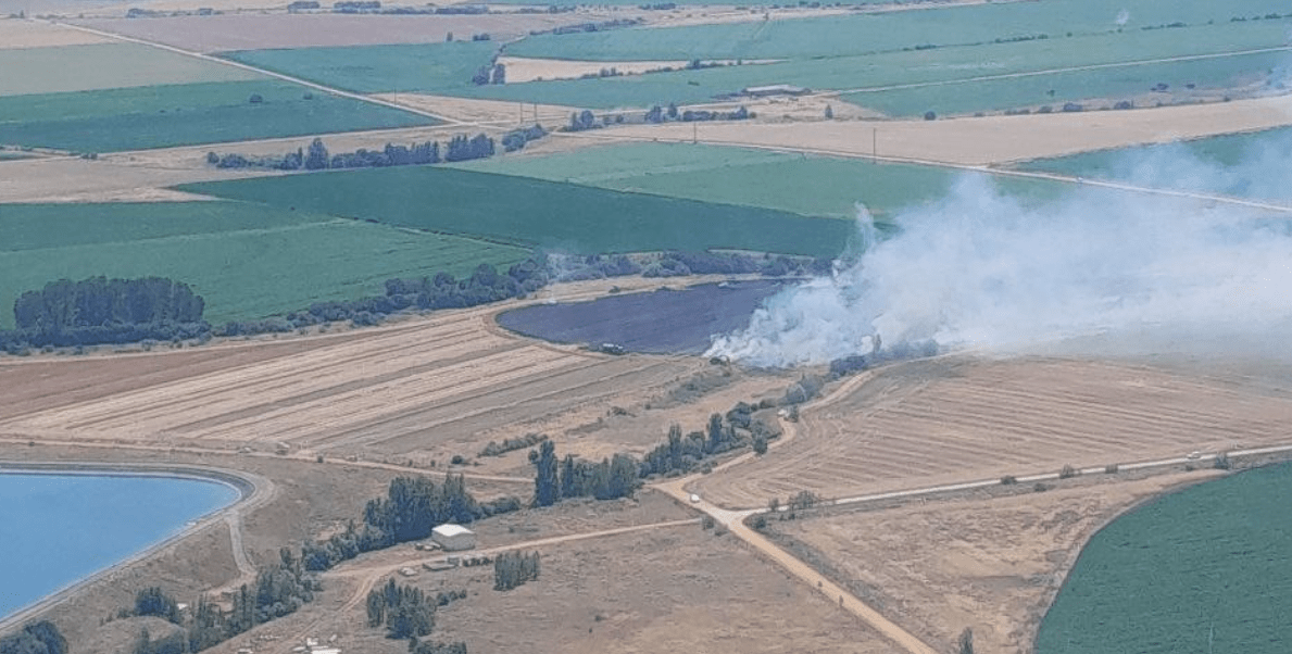 Incendio Sahelices del Payuelo, este fin de semana.