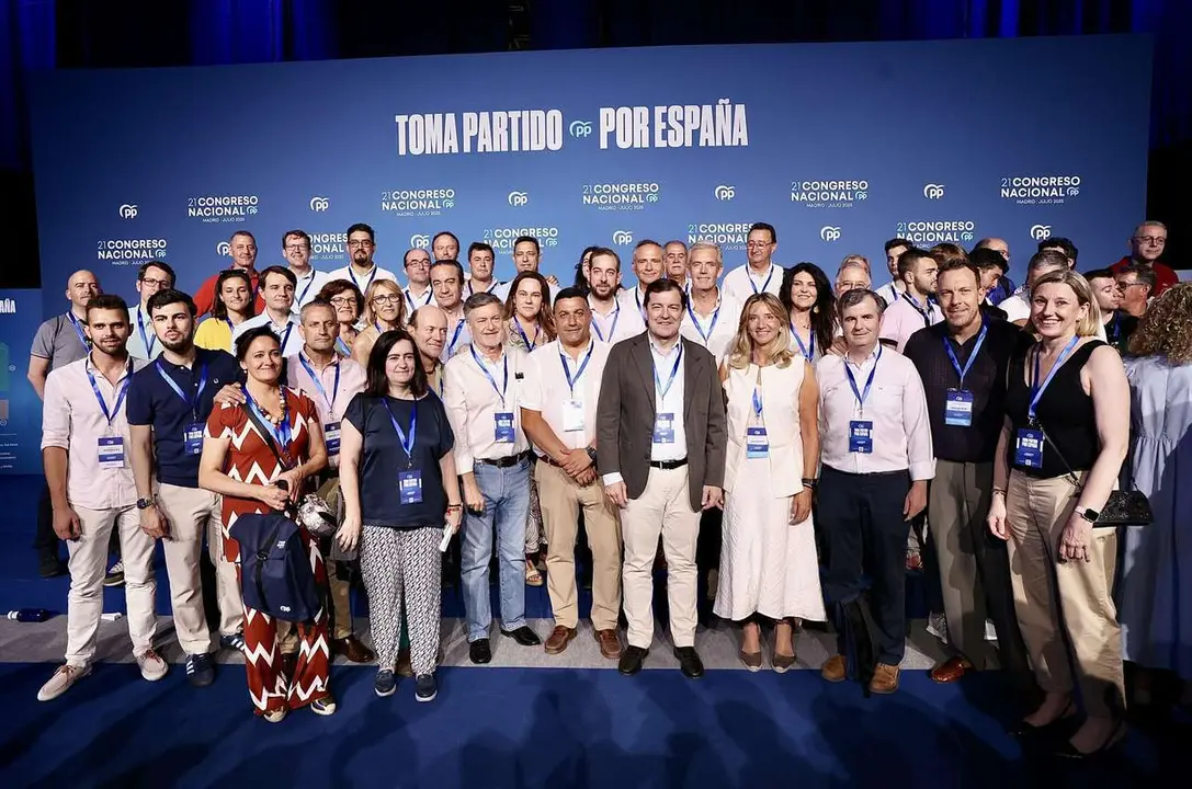 Juan L&aacute;zaro. ICAL. Delegaciones de Castilla y Le&oacute;n en el 21 congreso nacional del PP
