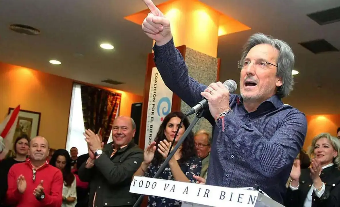 Imagen de archivo del expol&iacute;tico berciano Pedro Mu&ntilde;oz, que cumple una condena de 16 a&ntilde;os y 11 meses de prisi&oacute;n por intentar matar en 2020 a su entonces mujer, la abogada Raquel D&iacute;az. | ICAL