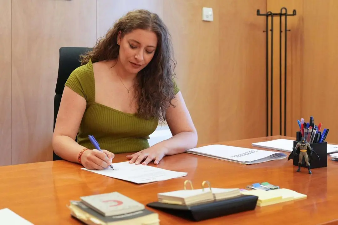 Las diputadas leonesas Ester Mu&ntilde;oz (en la imagen) y Silvia Franco, junto a otros seis diputados del Grupo del PP, han presentado una PNL sobre los ex&aacute;menes sanitarios. | ICAL