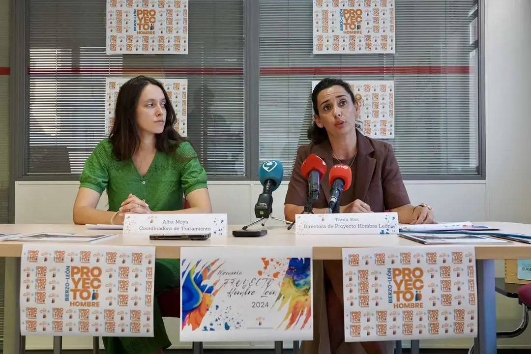 Campillo. ICAL. La directora de Proyecto Hombre Le&oacute;n, Tania Paz Ram&oacute;n, presenta la memoria anual de la entidad e informa sobre nuevos proyectos e iniciativas previstas para los pr&oacute;ximos meses.