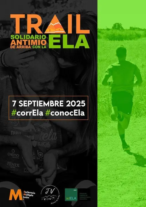 Cartel carrera solidaria Antimio de Arriba